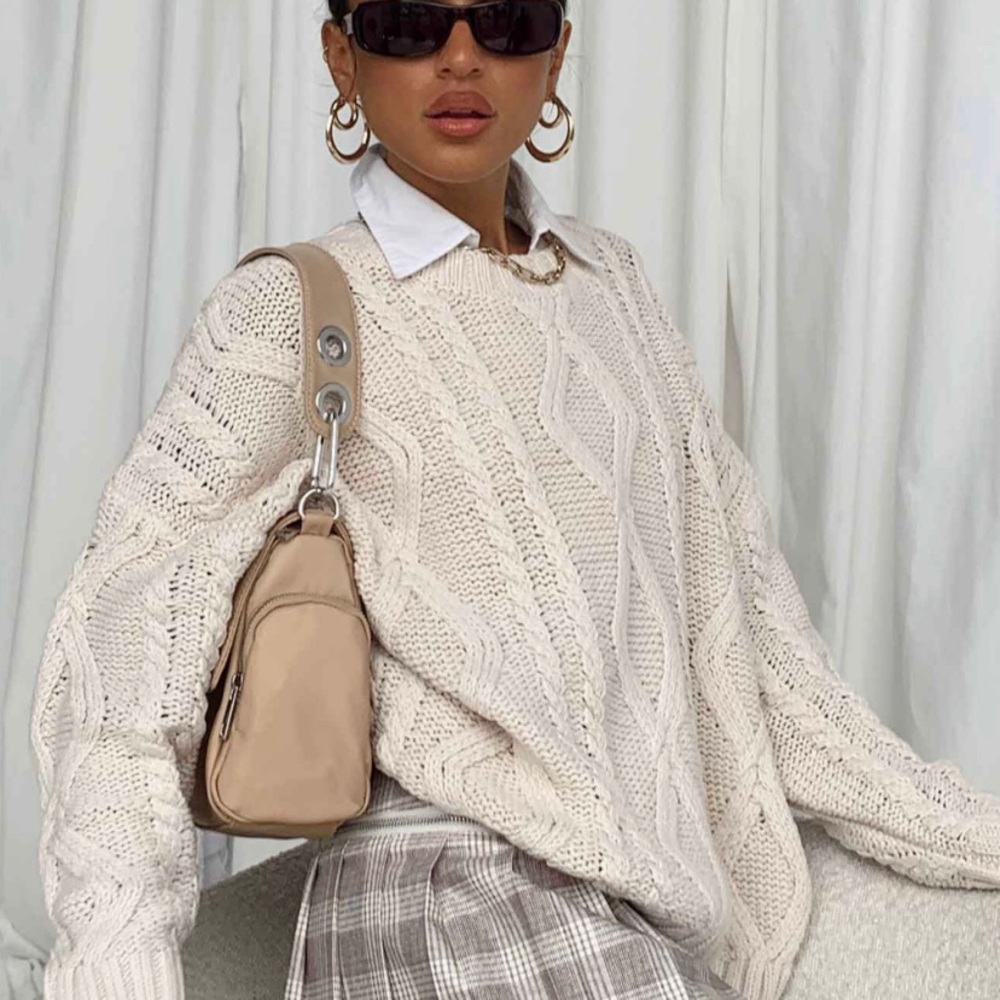 Anaya Beige Sweater